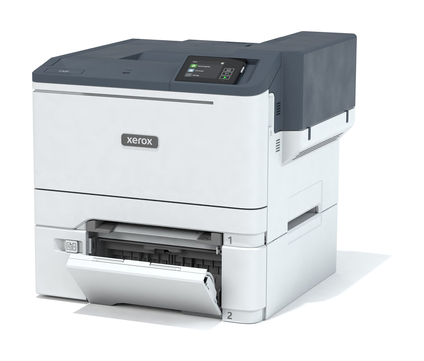 Xerox C320 A4 33ppm Wireless Duplex Printer PS3 PCL5e/6 2 Trays Total 251 Sheets