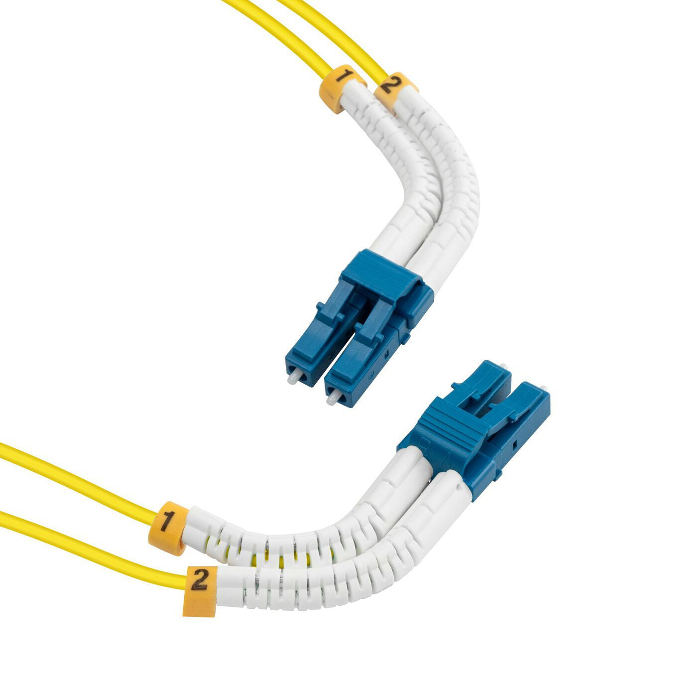 Lanview LVO231407-FLEX InfiniBand/fibre optic cable 2 m LC Yellow
