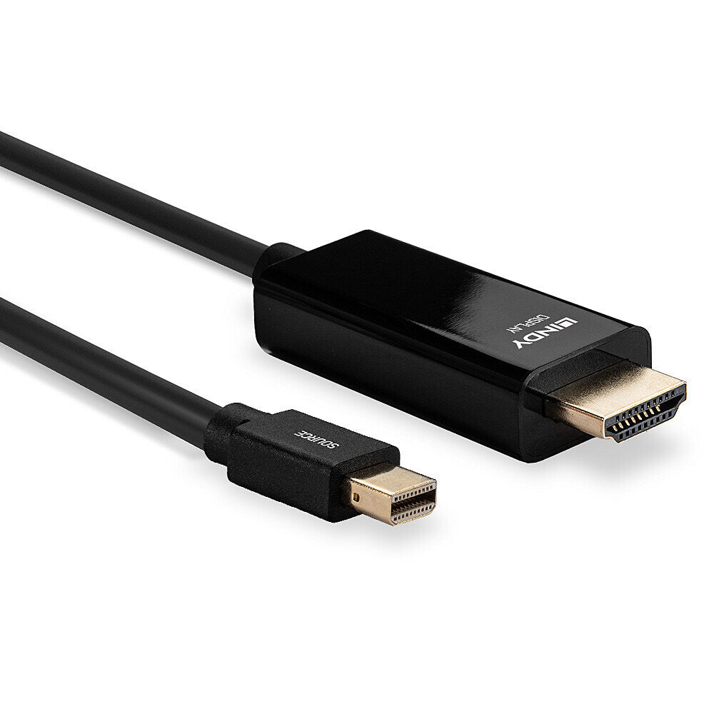 Lindy 2m Mini DisplayPort to HDMI 10.2G Cable