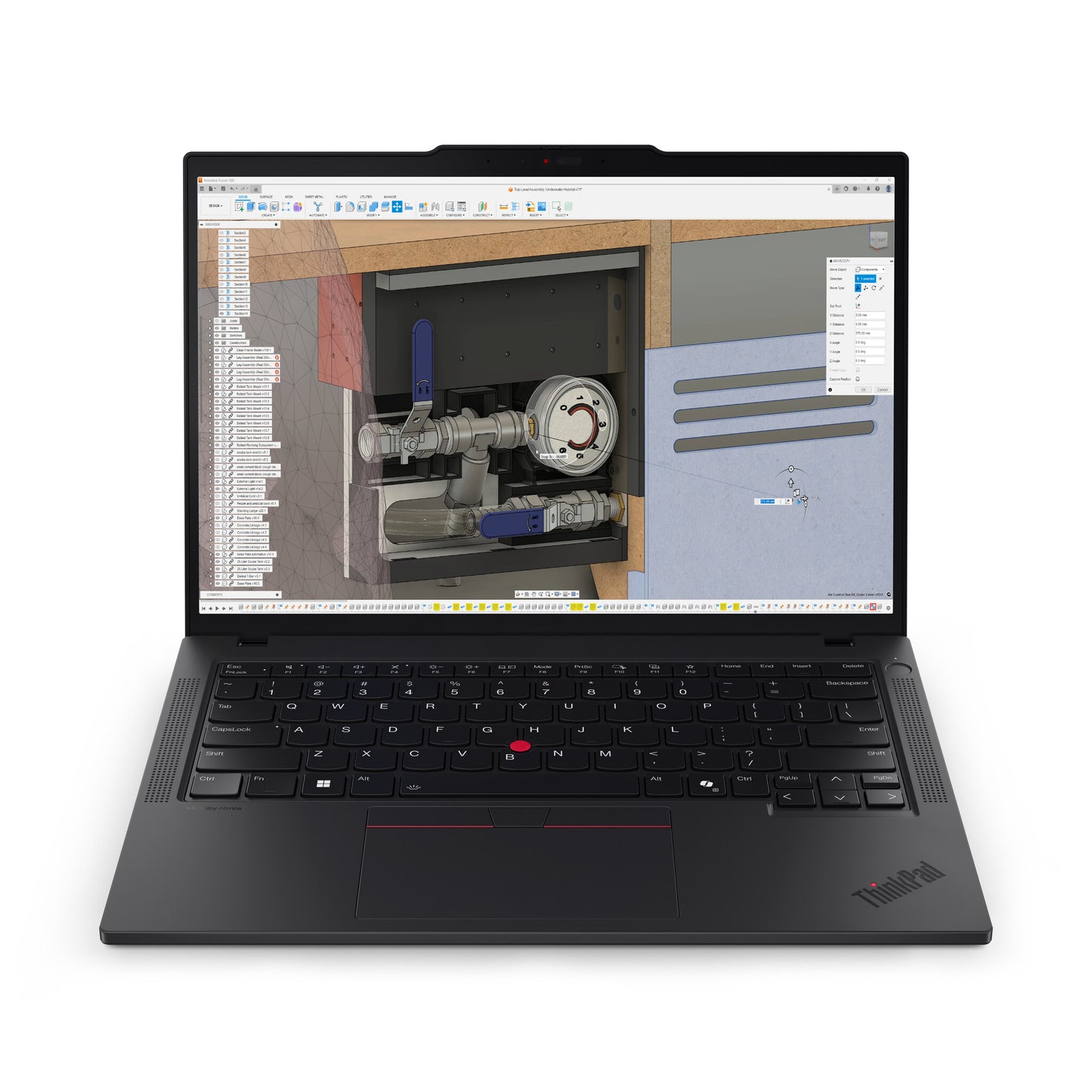 Lenovo ThinkPad P14s Gen 6 (AMD) AMD Ryzen AI 7 350 Mobile workstation 35.6 cm (14") WUXGA 32 GB DDR5-SDRAM 1 TB SSD Wi-Fi 7 (802.11be) Windows 11 Pro English Black
