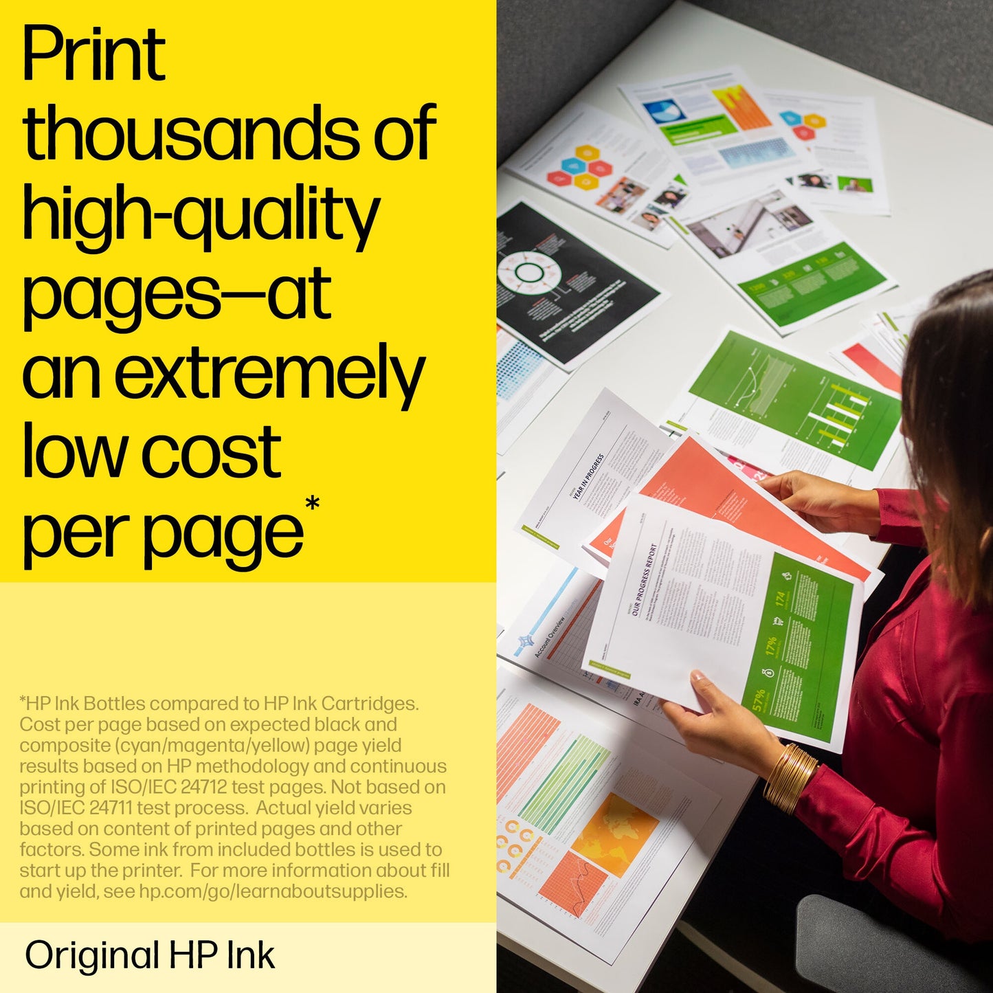 HP 31 70-ml Yellow Original Ink Bottle