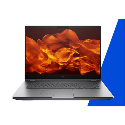 HP ZBook Fury G1i Data Science Intel Core Ultra 9 285HX Mobile workstation 45.7 cm (18") WQXGA 64 GB DDR5-SDRAM 1 TB SSD NVIDIA RTX PRO 3000 Blackwell Wi-Fi 7 (802.11be) Windows 11 Pro AI Workstation, AI PC Silver
