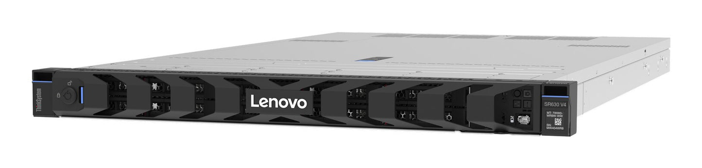 Lenovo ThinkSystem SR630 V4 server Rack (1U) Intel Xeon 6 6515P 2.3 GHz 32 GB DDR5-SDRAM 1300 W