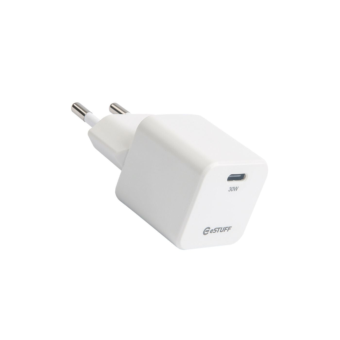 eSTUFF ES637027 mobile device charger Smartphone White AC Fast charging Indoor