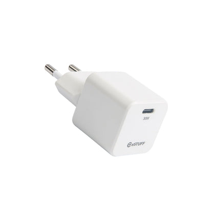 eSTUFF ES637027-BULK mobile device charger Smartphone White AC Fast charging Indoor