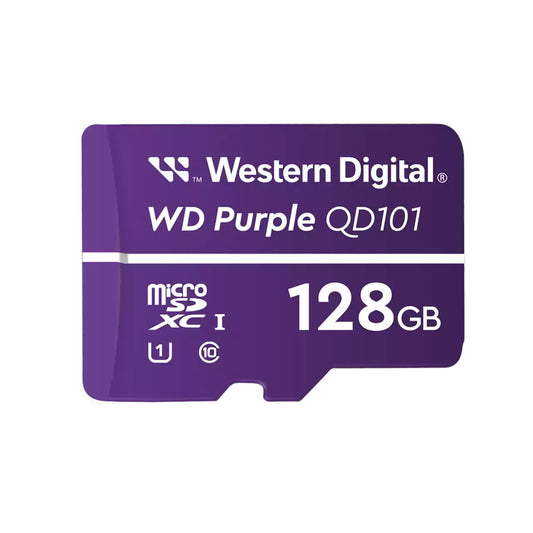 Western Digital WD Purple SC QD101 128GB MicroSDXC Class 10 memory card