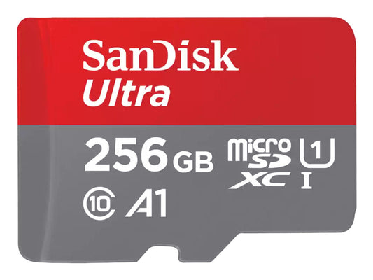 SanDisk Ultra 256GB MicroSDXC UHS-I Class 10 memory card