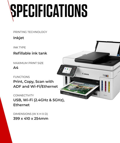 Canon MAXIFY GX6150 Inkjet A4 600 x 1200 DPI Wi-Fi