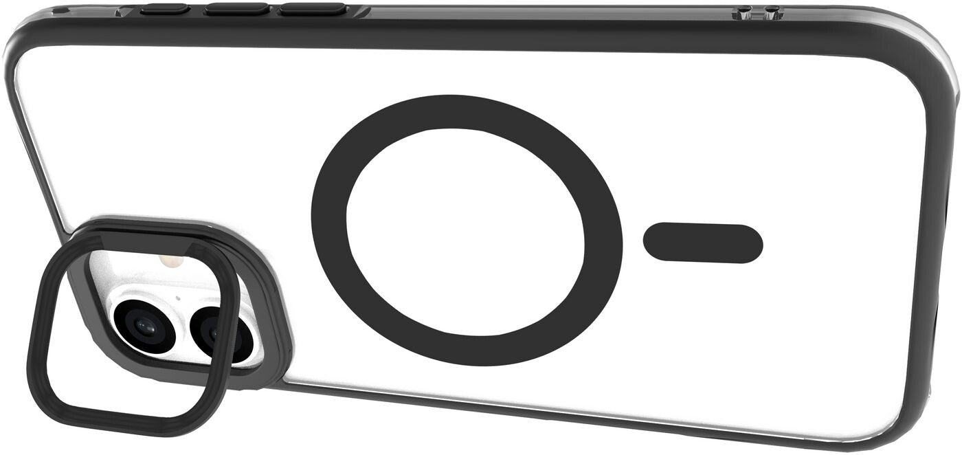 eSTUFF ES67141100 mobile phone case Cover Black, Transparent