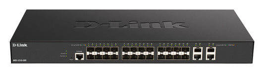 D-Link 24-port 10G SFP+, 4-port 10GBASE-T network switch, Managed