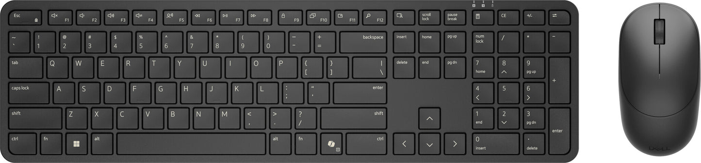 DELL Pro 5 KM526 keyboard Mouse included Home/Office RF Wireless QWERTY UK English Black