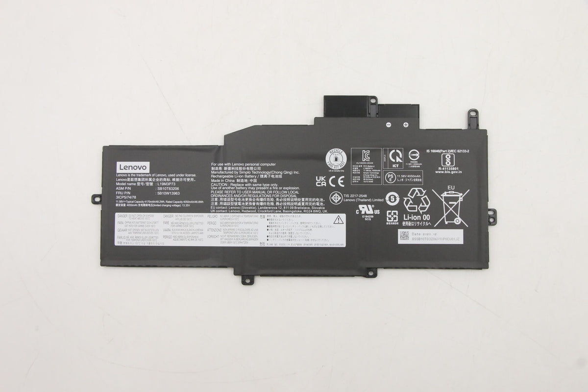 Lenovo 5B10W13963 laptop spare part Battery