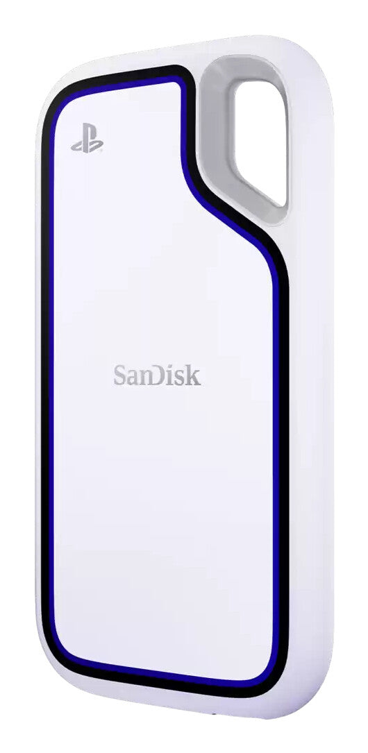 SanDisk SDSSDE62P-1T00-G25 external solid state drive, 1TB, white