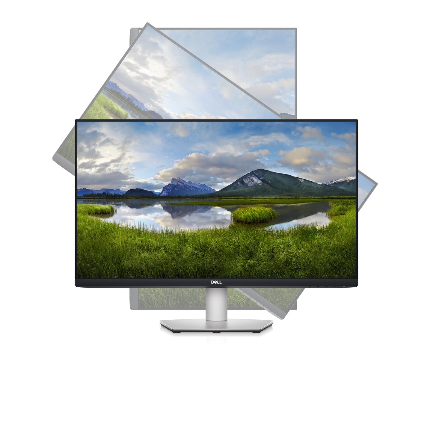 DELL S Series S2722DC LED display 68.6 cm (27") 2560 x 1440 pixels Quad HD LCD Grey