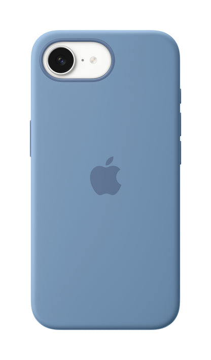 Apple iPhone 16e Silicone Case – Winter Blue