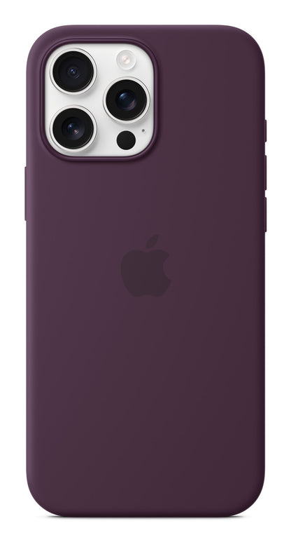 Apple iPhone 16 Pro Max Silicone Case with MagSafe - Plum