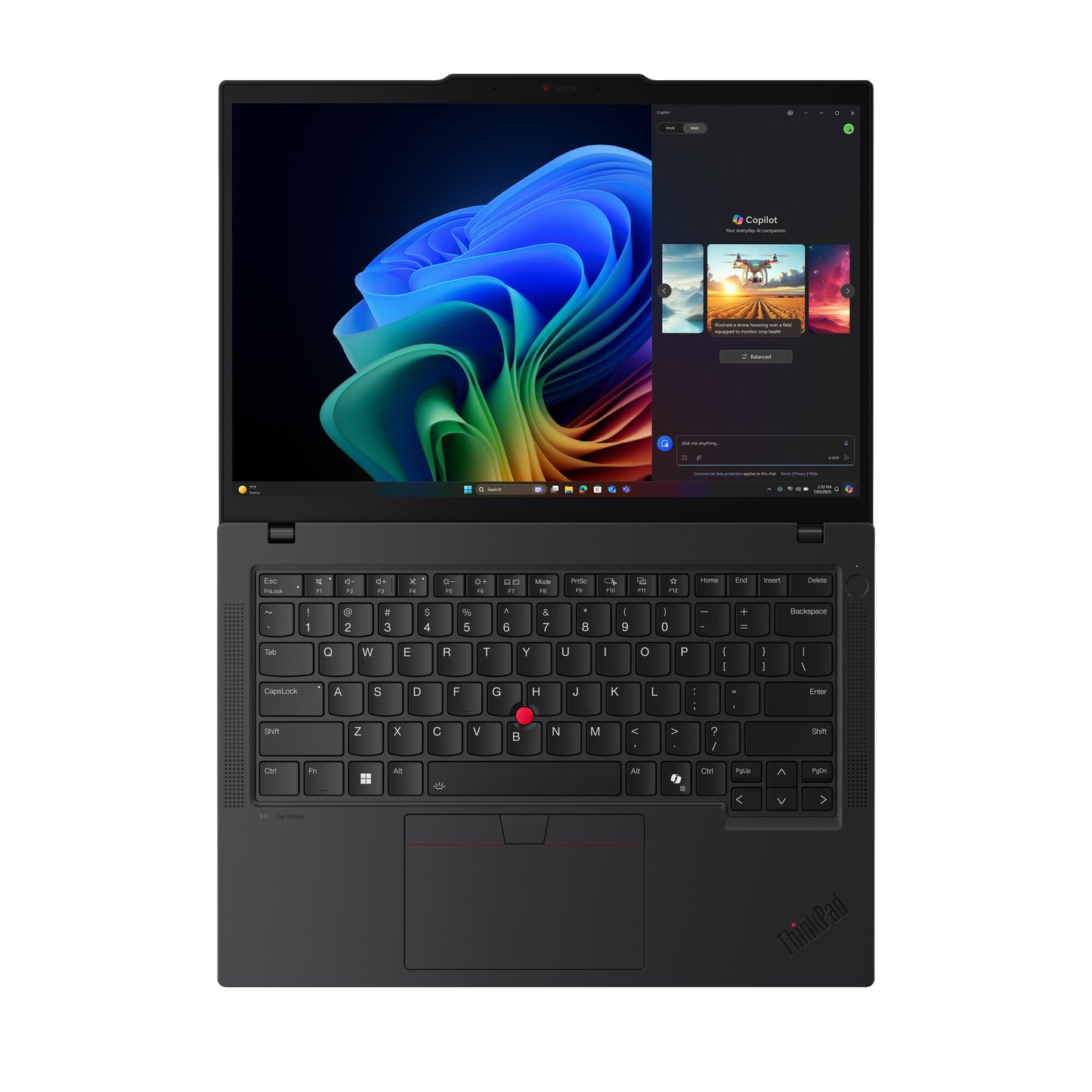 Lenovo ThinkPad T14 Gen 6 (AMD) Copilot+ PC AMD Ryzen AI 5 PRO 340 Laptop 35.6 cm (14") WUXGA 16 GB DDR5-SDRAM 512 GB SSD Wi-Fi 7 (802.11be) Windows 11 Pro English Black