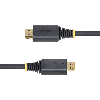StarTech.com 10ft (3m) High Speed HDMI Cable with Gripping Connectors, 4K 60Hz/1440p 144Hz, HDR10/HDCP 2.2/ARC, 18Gbps, UHD HDMI Cord for TV/Monitor/Display, TPE Jacket