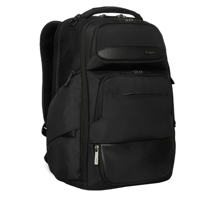 Targus HeritageLuxe backpack Travel backpack Black Polyester