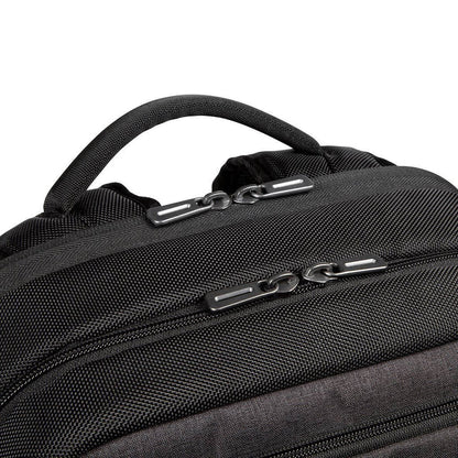 Targus CitySmart backpack Casual backpack Black, Grey Faux leather, Polyurethane (PU)