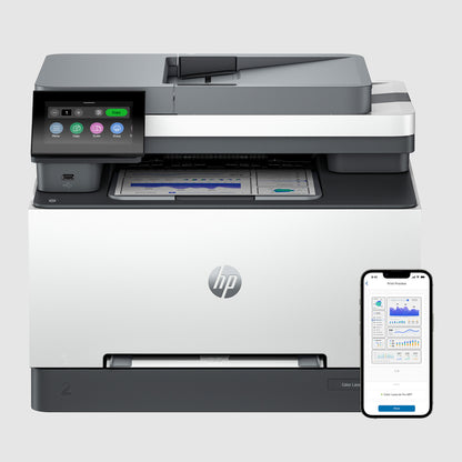 HP LaserJet Pro 3302fdn Multifunction Color Printer, Ethernet Only; Copier, Scanner