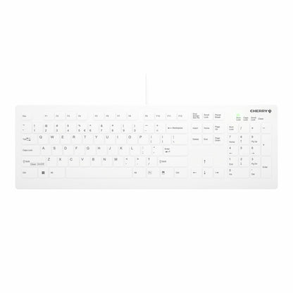 CHERRY AK-C8112 keyboard Medical USB QWERTY English White