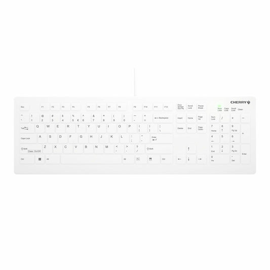 CHERRY AK-C8112 keyboard Medical USB QWERTY English White