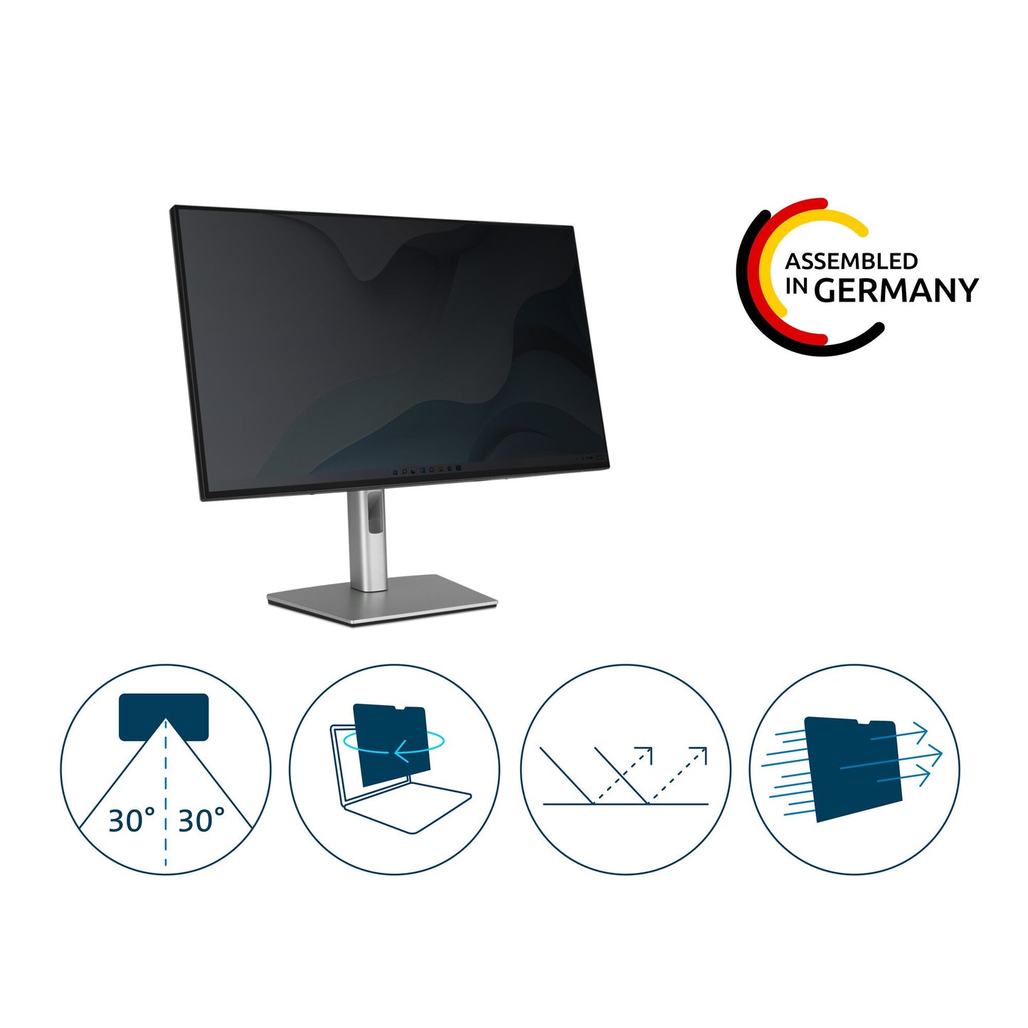 Kensington EQ Privacy Screen Filter for 23.8'' Monitors 16:9