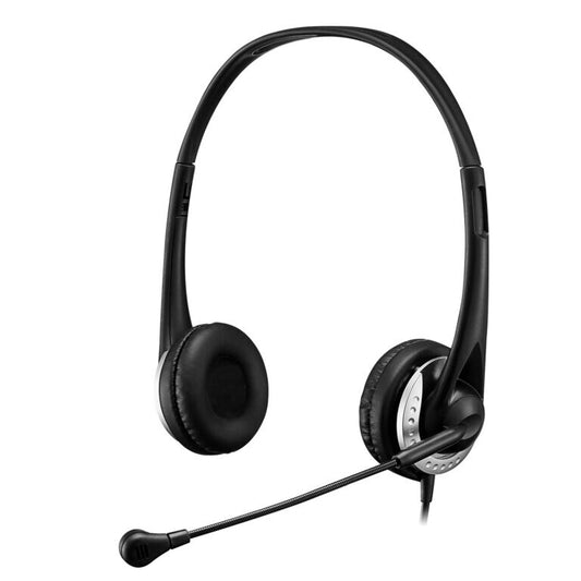 Adesso Xtream P2 Headset Wired Head-band Office/Call center USB-A, Boom microphone, black