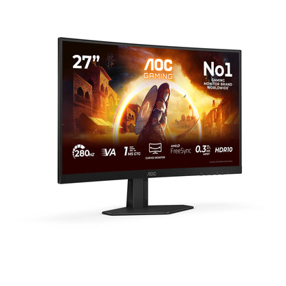AOC G4 C27G4ZXE computer monitor 68.6 cm (27") 1920 x 1080 pixels Full HD LED Black, Grey