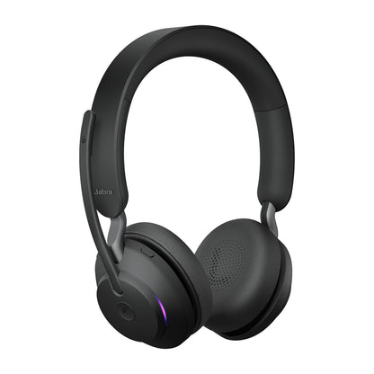 Jabra Evolve2 65 USB-A Black MS Chrg stand Stereo
