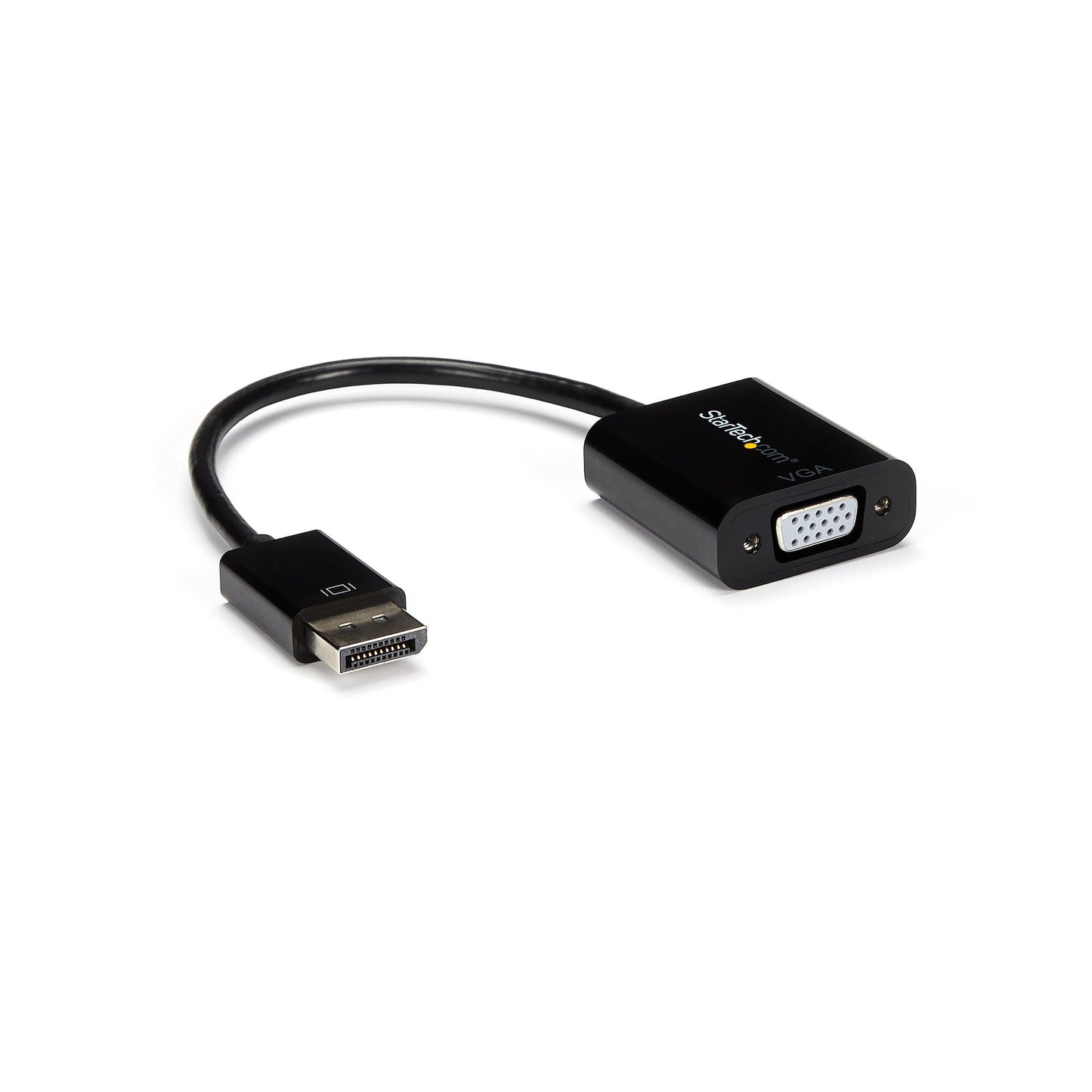 StarTech.com DisplayPort to VGA Adapter - Active DP to VGA Converter - 1080p Video - DP/DP++ Source to VGA Monitor Cable Adapter - DP to VGA Adapter Dongle Digital to Analog - DP 1.2 to VGA