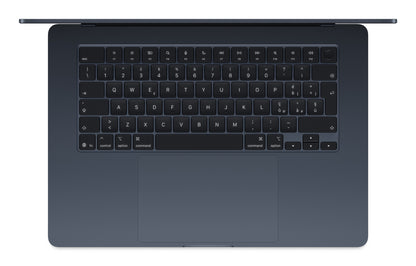 Apple MacBook Air Apple M M4 Laptop 38.9 cm (15.3") 16 GB 512 GB SSD Wi-Fi 6E (802.11ax) macOS Sequoia Navy