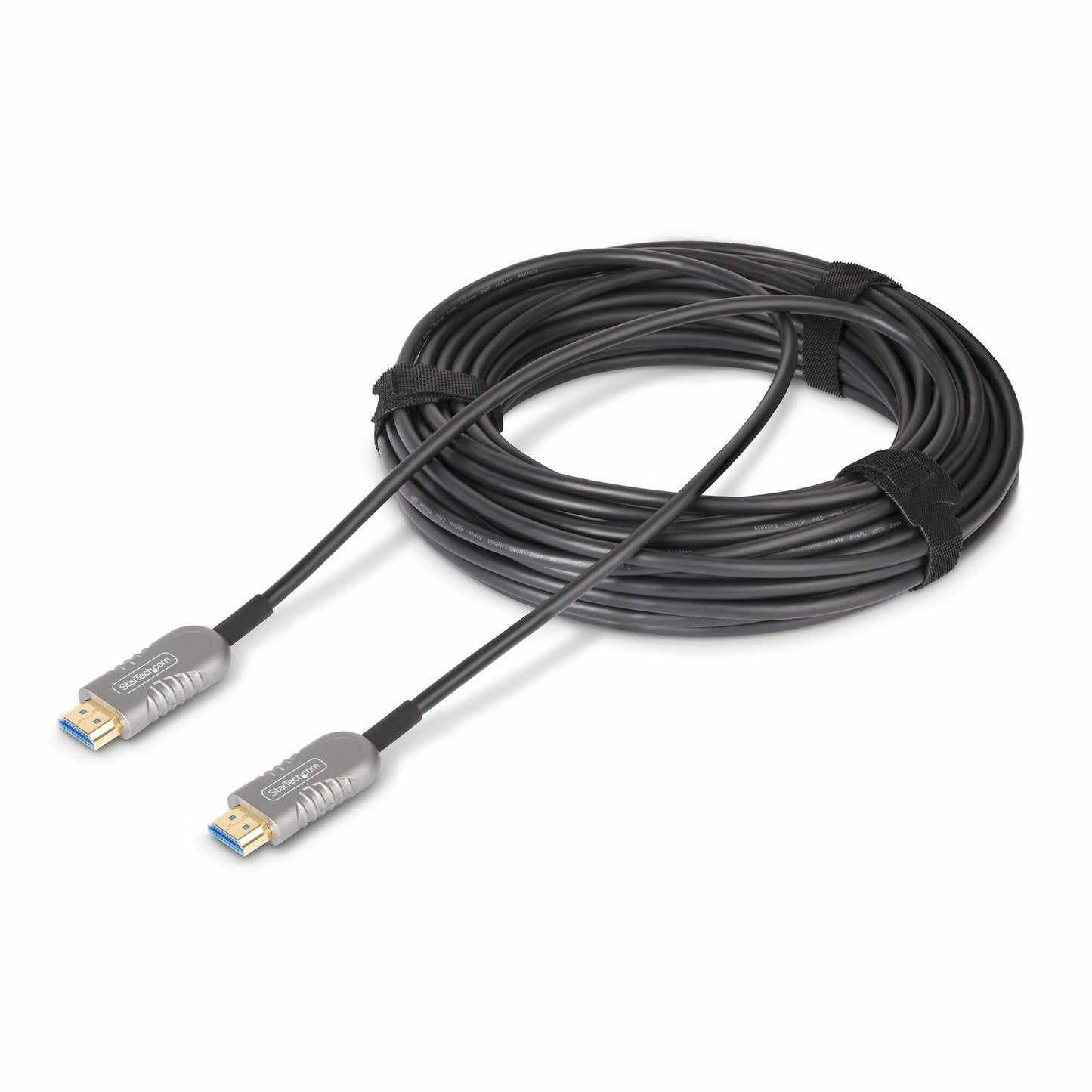 StarTech.com 50ft (15.2m) HDMI 2.1 Hybrid Active Optical Cable (AOC), CMP, Plenum Rated, 8K Ultra High Speed HDMI 2.1/2.0 Fiber Optic Cable, 48Gbps, 8K 60Hz/4K 120Hz, HDR10+/FRL/TMDS/eARC