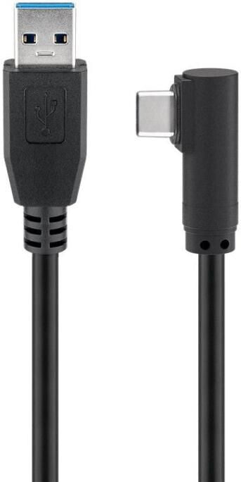 Microconnect USB3.1CA2A USB cable USB 3.2 Gen 1 (3.1 Gen 1) 2 m USB A USB C Black