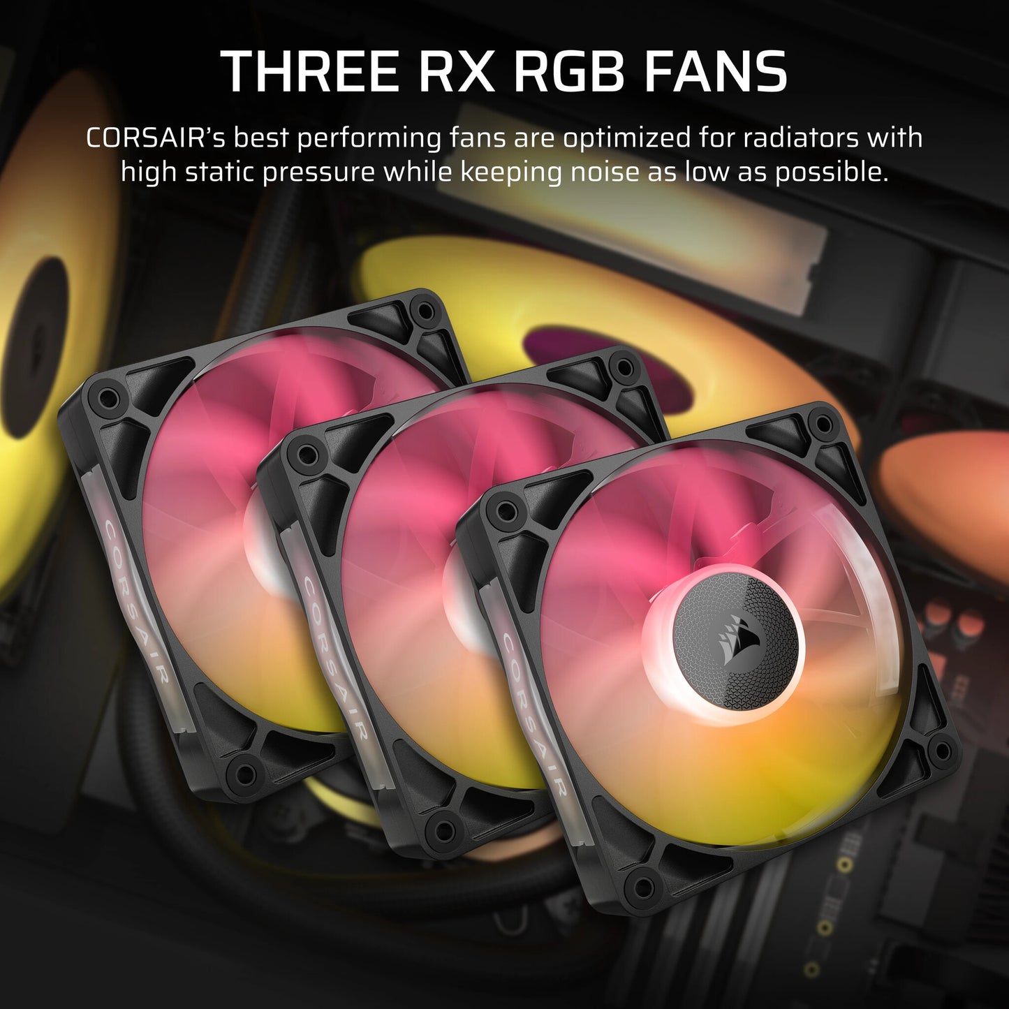 Corsair iCUE LINK TITAN RX RGB Processor All-in-one liquid cooler 12 cm Black 1 pc(s)