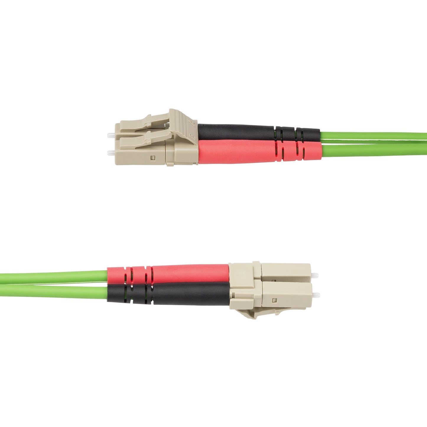 StarTech.com 5m (16.4ft) LC to LC (UPC) OM5 Multimode Fiber Optic Cable, 50/125µm Duplex LOMMF Zipcord, VCSEL, 40G/100G, LSZH Fiber Jumper Cord