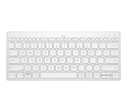 HP 350 WHT Compact Multi-Devic - Tastatur - Bluetooth 5 keyboard Home White