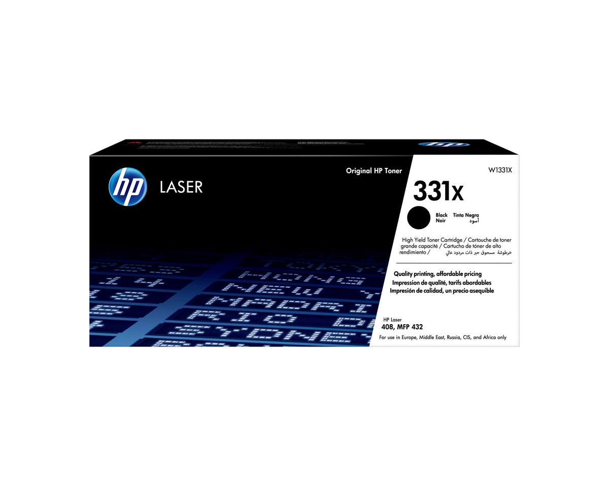 HP 331X black high yield original Laser toner cartridge