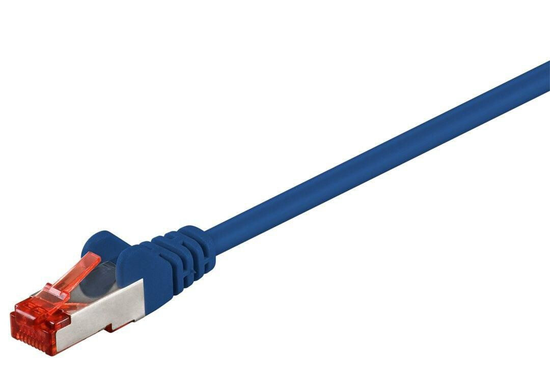 Microconnect SSTP625B networking cable Blue 25 m Cat6 S/FTP (S-STP) Round