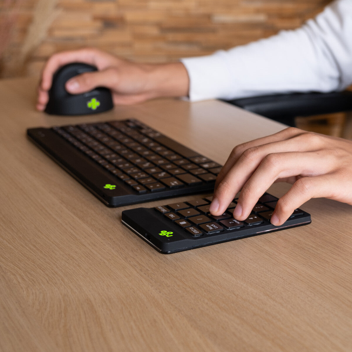 Euro Keypad R-Go Tools Numeric keypad R-Go Numpad Break, ergonomic numeric keypad ...