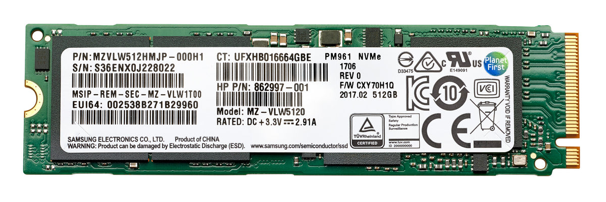 HP 1TB PCIe 4x4 NVMe TLC SSD