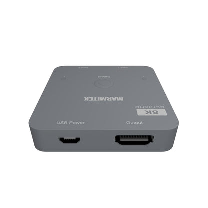 Marmitek Connect 720 - HDMI switch 8K 60Hz - 4K 120Hz - HDMI 2.1 - 2 in / 1 out