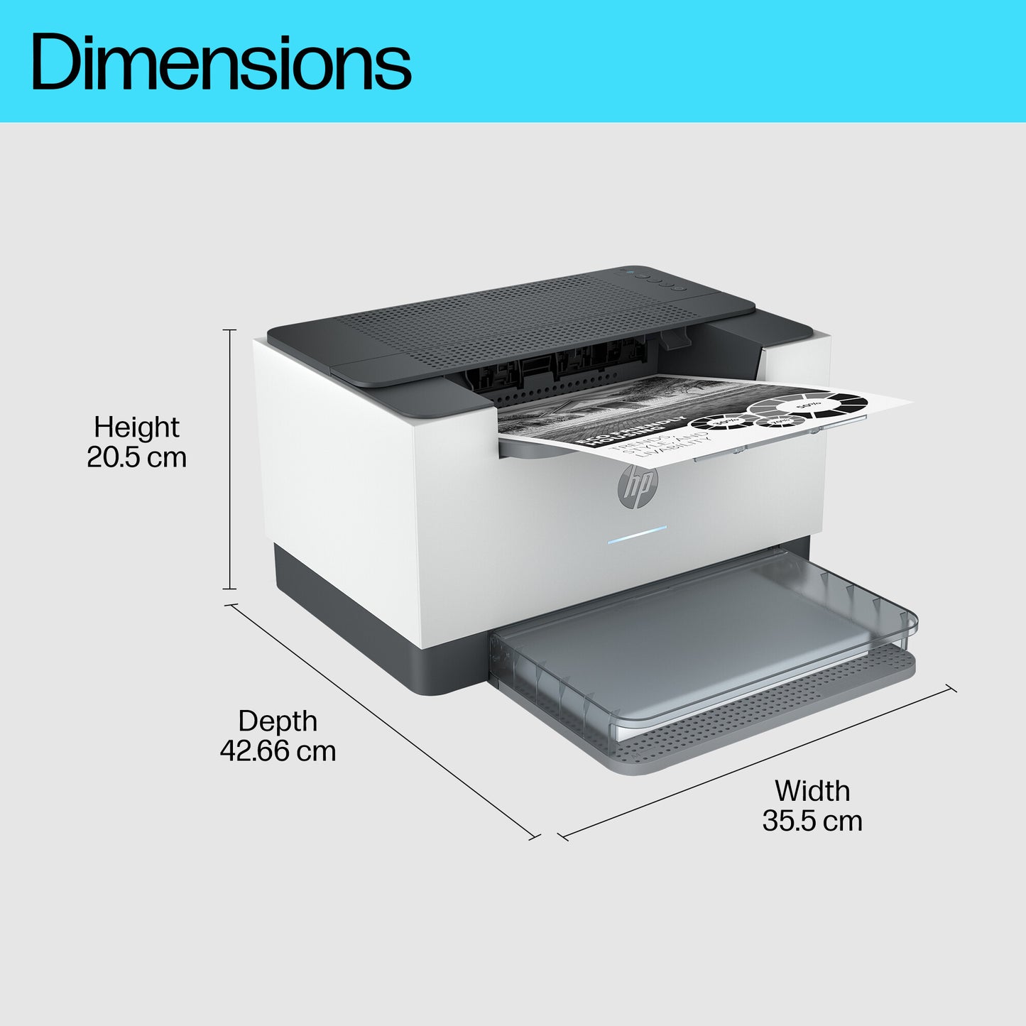 HP LaserJet M207dw Printer