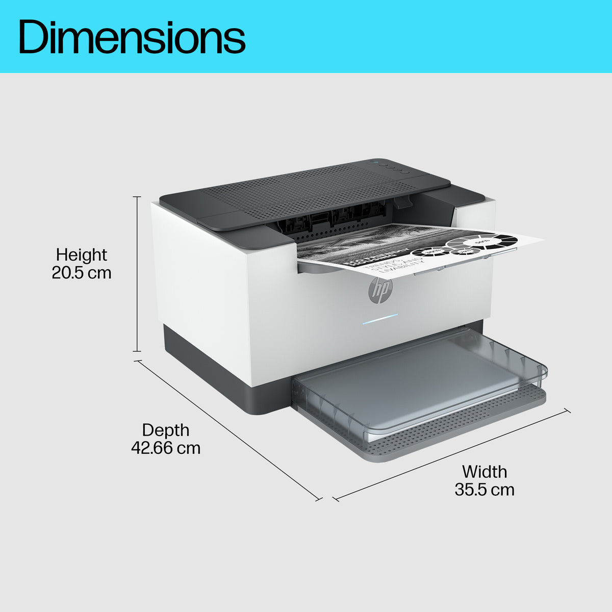HP LaserJet M207dw Printer