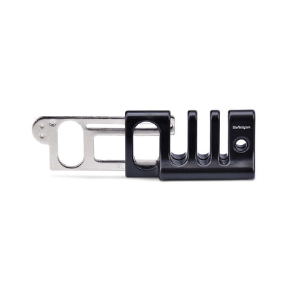StarTech.com Peripheral Cable Anchor Lock, Secure Keyboard/Mouse, Cable Lock For Shared Office/Public Computers, Cable Trap Compatible w/Laptop Security Cable/Padlock - TAA