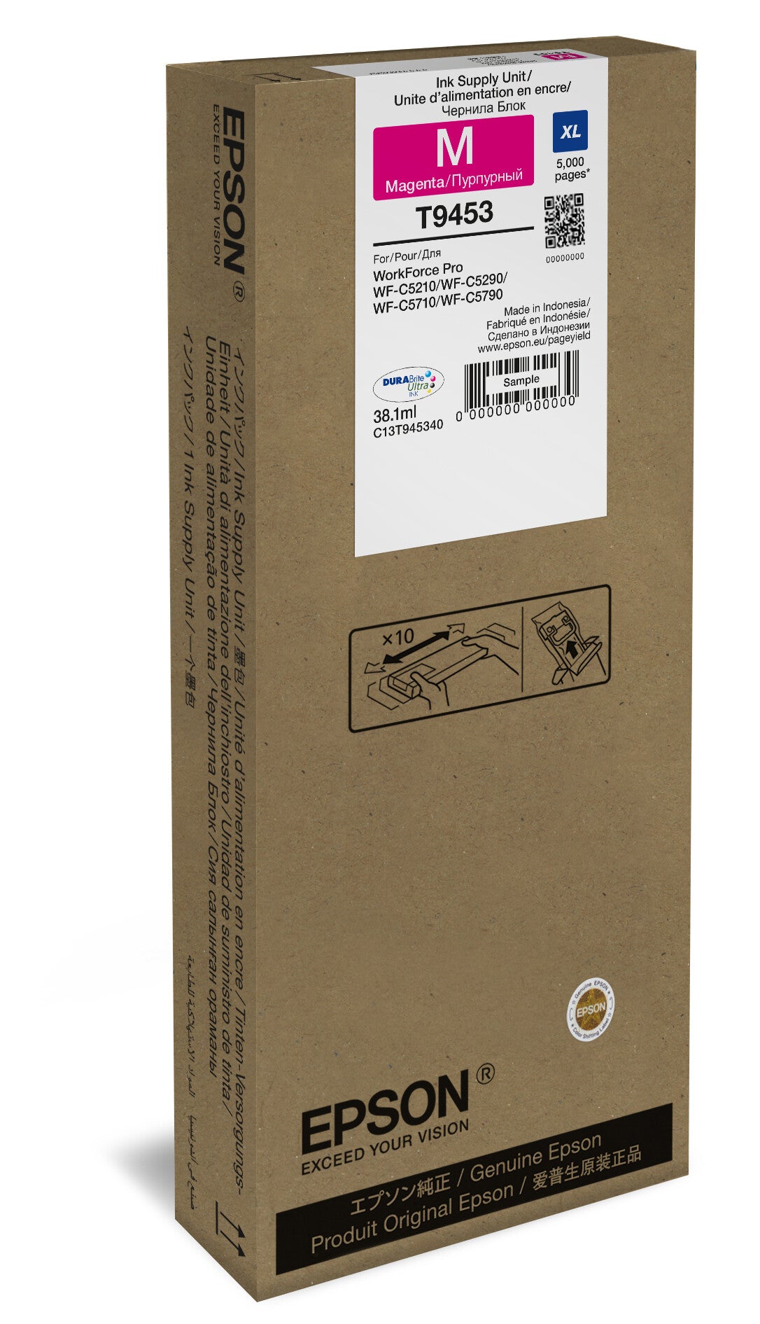 Epson WF-C52xx / WF-C57xx Series Ink Pack XL Magenta