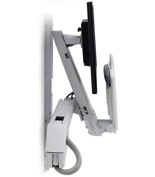 Ergotron StyleView monitor mount / stand 61 cm (24") Wall White