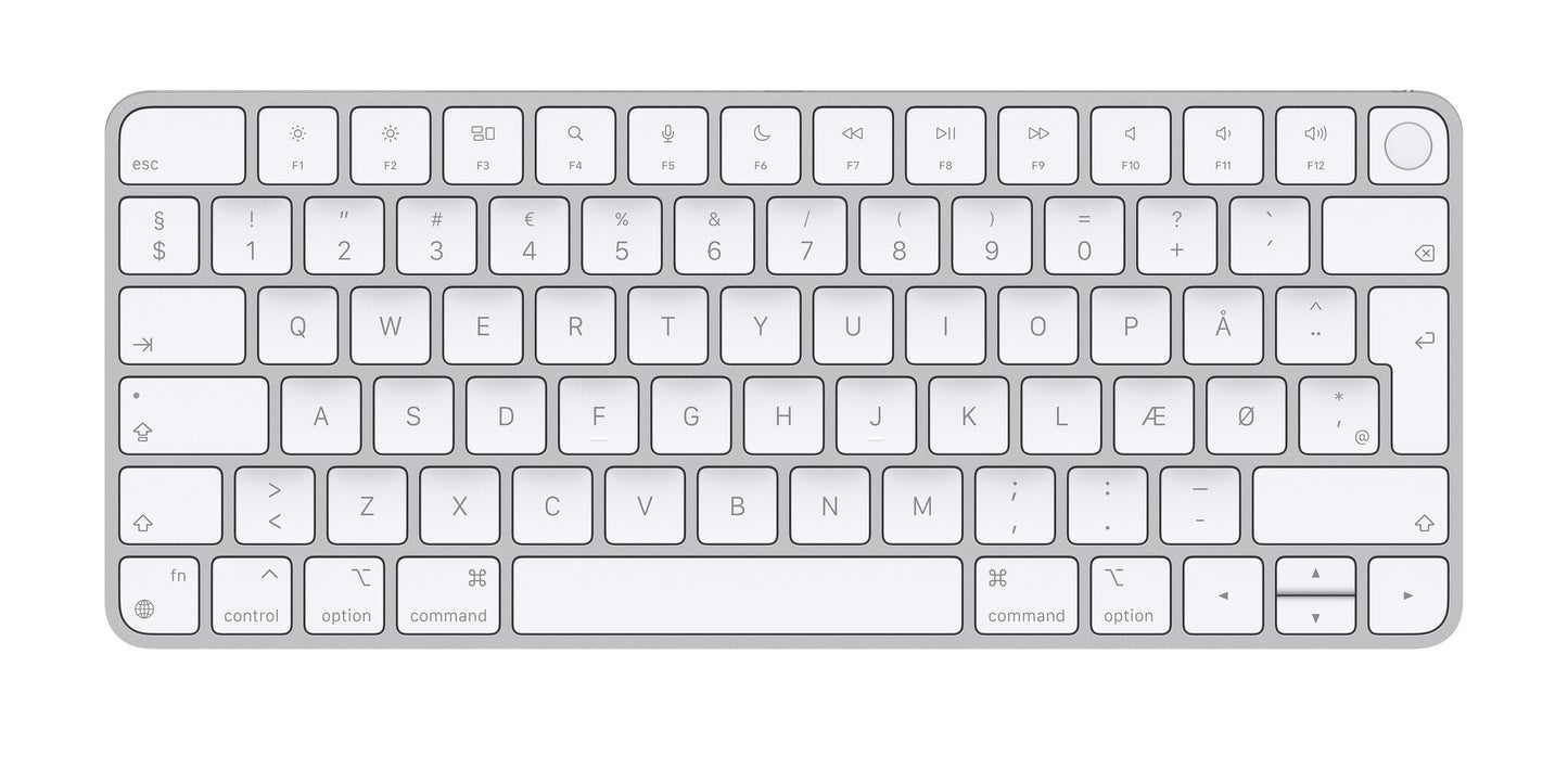 Apple Magic keyboard Universal Bluetooth QWERTY Danish White