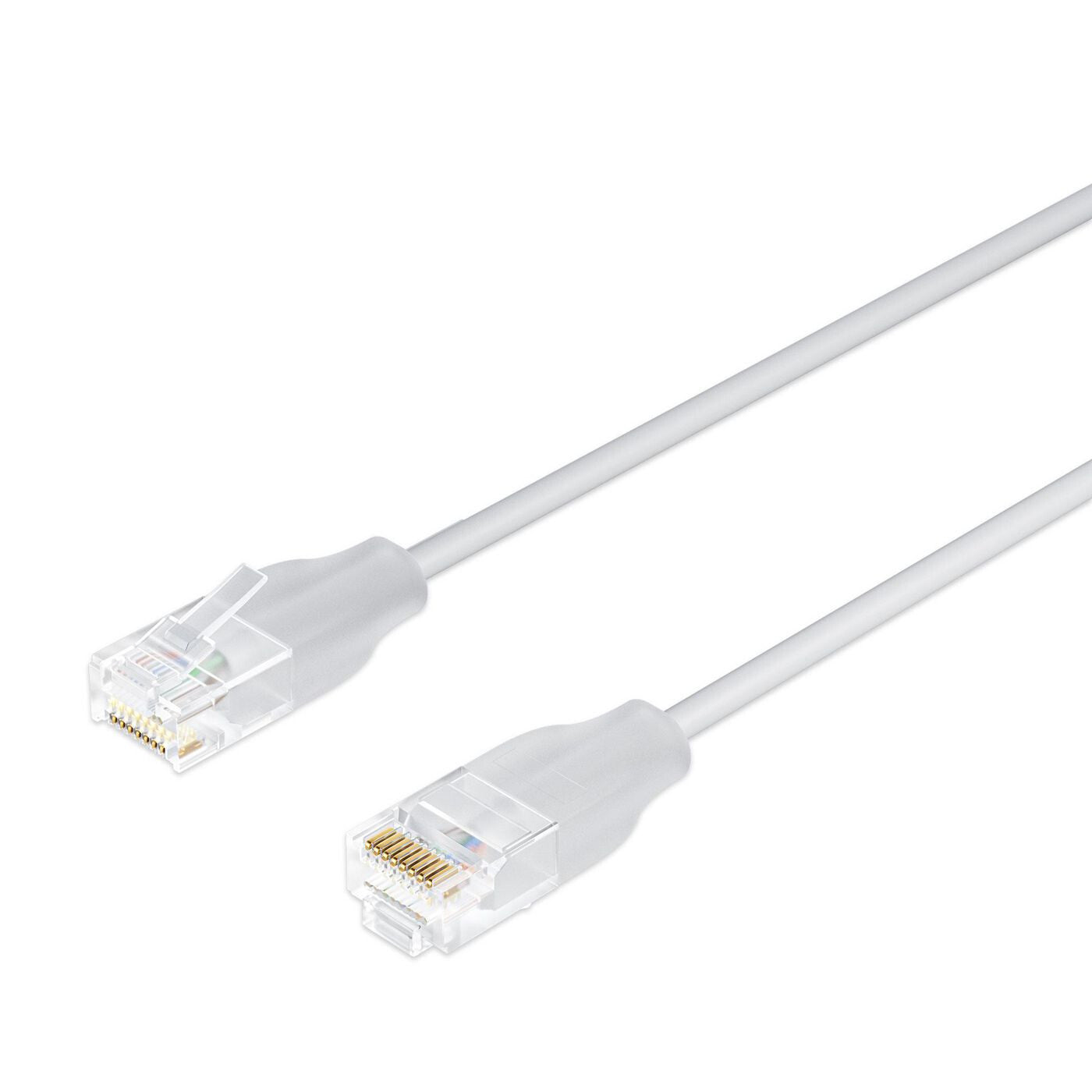 Lanview LightFlex CAT6 U/UTP 3M, White, TPE, Halogenfree networking cable U/UTP (UTP)